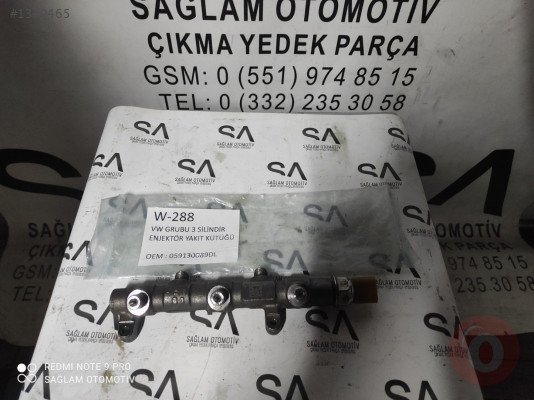 059130089DL VW GRUP ÇIKMA  3 SİLİNDİR ENJEKTÖR YAKIT KÜTÜĞÜ