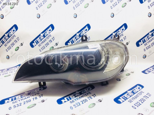BMW X5 E70 KASA LCİ XENON SOL FAR ORJ ÇIKMA 10-13 7161587