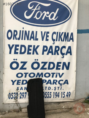 Çıkma temiz Fiesta bagaj perdesi