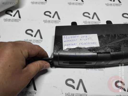 OEM;FR56713502 PEUGEOT 207 ÇIKMA  MERKEZİ KİLİT ANAHTARI