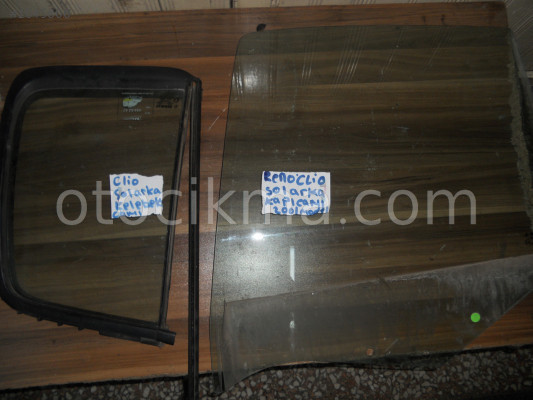 RENAULT CLİO SOL ARKA KAPI VE KELEBEK CAMI 2001 MODEL