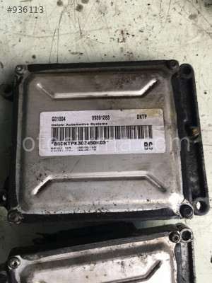 OPEL VECTRA C 2.2 BENZİNLİ MOTOR BEYNİ 09391283 DKTP