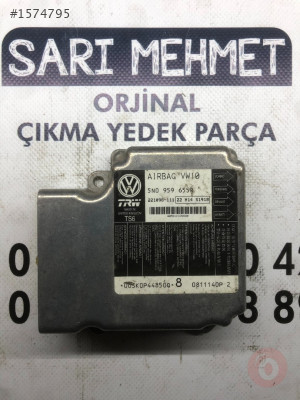 ÇIKMA VW AİRBAG BEYNİ 5N0959655R - 5N0 959 655 R