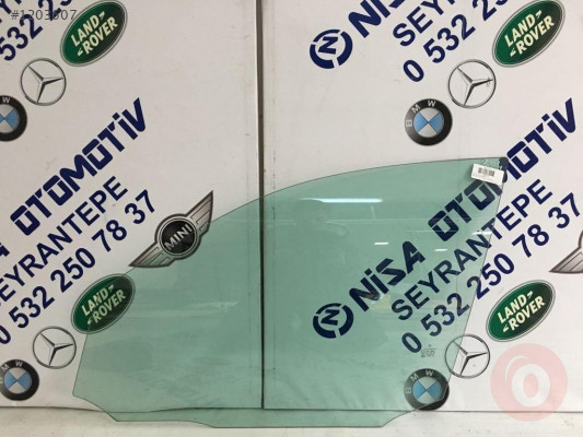 MERCEDES C SERİSİ W204  KASA SOL ÖN KAPI CAMI ORJ ÇIKMA