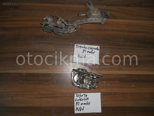 TOYOTA COROLLA KAPI KİLİDİ 1988-1992 MODEL ORJİNAL ÇIKMA