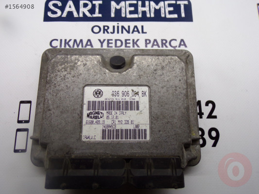 ÇIKMA SKODA FABİA 1.4 MOTOR BEYNİ 036906034BK-036 906 034 BK