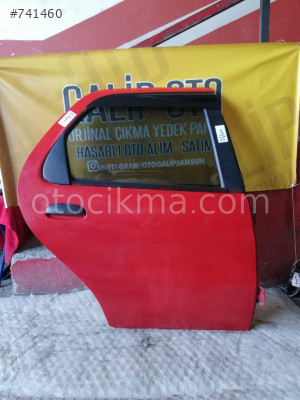 Fiat Albea Sağ arka kapı kırmızı hatasız orjinal çıkma