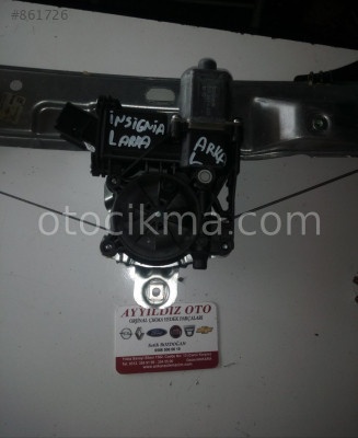 OPEL İNSİGNİA SOL ARKA CAM MOTORU
