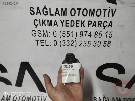 OEM; 701201553C VW T4 ÇIKMA DİZEL YAKIT DEPO KAPAĞI