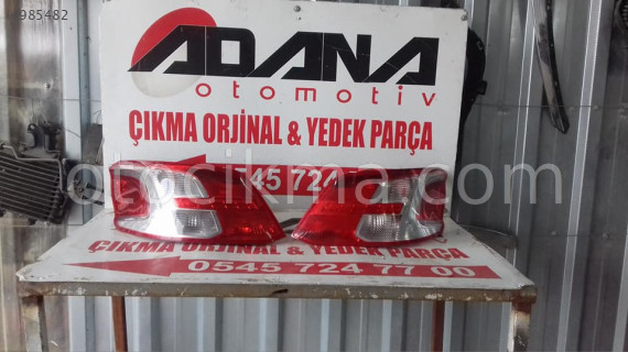 Peugeot 301 2014 model arka sağ sol az kusurlu orjinal çıkma