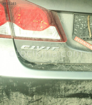 ÇIKMA 2011 HONDA CİVİC BAGAJ YAZI.