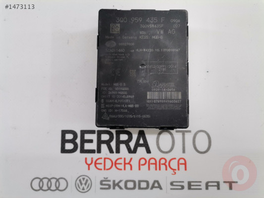 AUDİ TT 2010-2018 MERKEZİ KİLİT BEYNİ 3Q0959435F