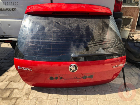 skoda rapid bagaj kapağı ve tüm çıkma parçalar