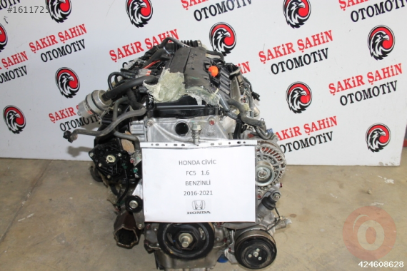 2016-2021 HONDA CİVİC KOMPLE MOTOR ÇIKMA PARÇA