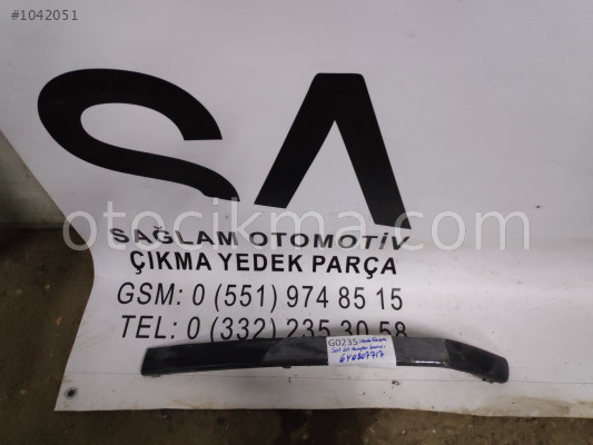 SKODA FABİA SOL ÖN TAMPON BANDI OEM; 6Y0807717