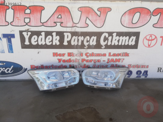 Ford transit v 363 sağ ve sol ön farlar içi beyaz