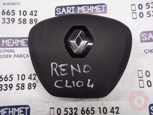 ÇIKMA RENAULT CLİO 4  DİREKSİYON SİMİDİ VE AİRBEG