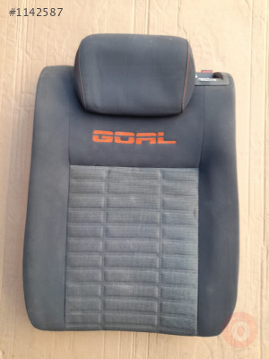 VW GOLF 5 04-09 GOAL TEKLİ KOLTUK SIRT SOL ARKA ANTRASİT-GRİ