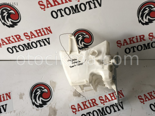 2007-2010 toyoto corolla yedek su bidonu çıkma