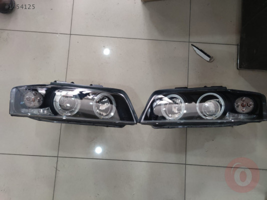 Audi A4 Sağ Sol  Far Angel Siyah 2001