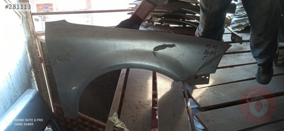 2002-2005 PASSAT SAĞ SOL ÖN ÇAMURLUK VOLKSWAGEN ORJİNAL