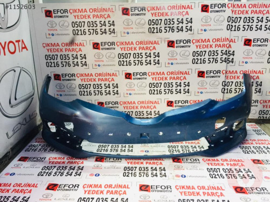 TOYOTA AURİS ÖN TAMPON ORJİNAL ÇIKMA YEDEK PARÇA 2016-2019