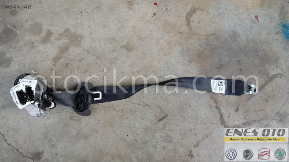 VOLKSWAGEN GOLF PASSAT ÇIKMA EMNİYET KEMERİ