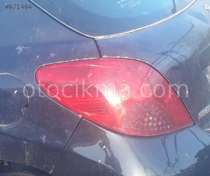 2009 model peugeot 207 1.4 çıkma sol stop lambası