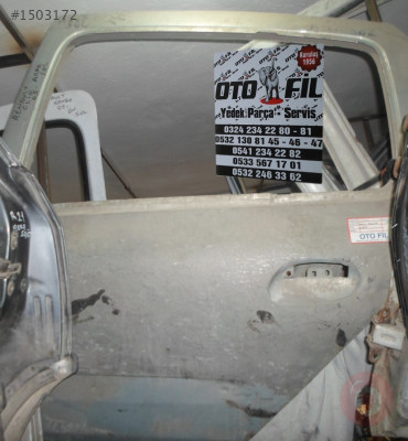 RENAULT CLİO 2005 ARKA SOL BEYAZ KAPI