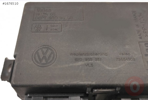 VW POLO 97-03 İMMOBİLİZER KONTROL ÜNİTESİ 6X0953257