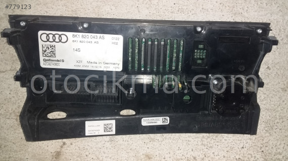 Audi a4 klima kontrol paneli orj.cıkma
