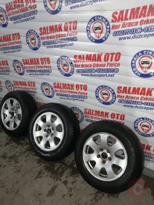 VW TRANSPORTER T4 ESKI KASA 5 BIJON 15 3 CELIK JANT LASTIK