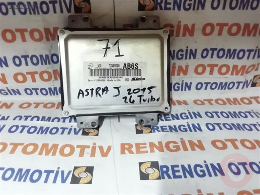 12669136 OPEL ASTRA J 1.4 TURBO MOTOR BEYNİ