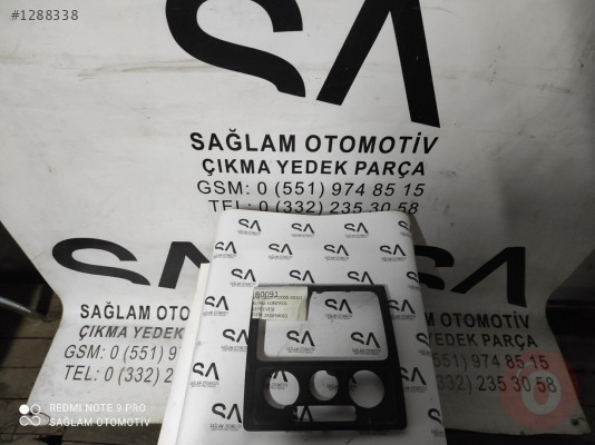 OEM; 2K0858061 VW CADDY 05-10 ÇIKMA KLİMA KONTROL ÇERÇEVESİ