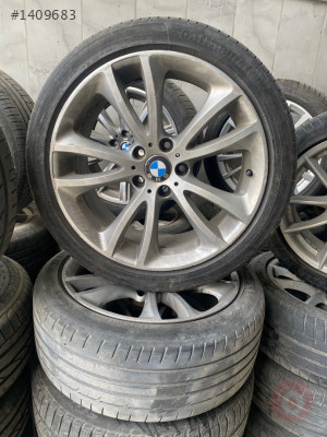 BMW X5 X6 F10 ÇIKMA ORJİNAL 19 JANT LASTİK KAYNAKSIZ