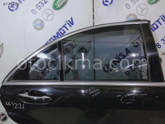 MERCEDES S SERİSİ W221 KASA SAĞ ARKA KELEBEK CAMI ORJ 05-13