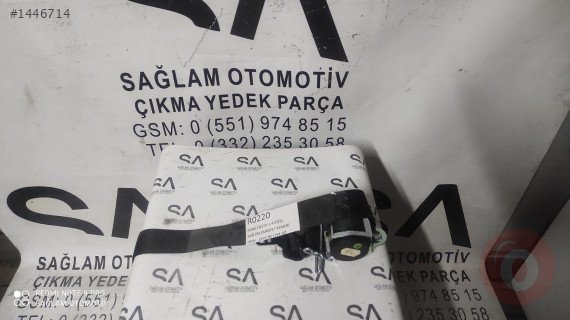 2S5A-B61294-AD FORD FİESTA 1.4 DİZEL SAĞ ÖN EMNİYET KEMERİ