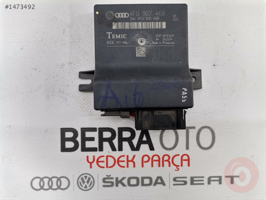 AUDİ A6 Q7 2005-2010 GATEWAY BEYNİ 4F0907468