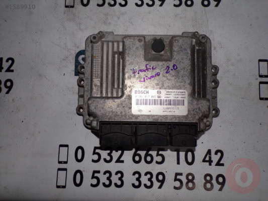 RENAULT TRAFİC OPEL VİVARO 2.0 MOTOR BEYNİ 0281017065 820093