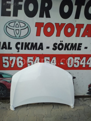 2013 2019 TOYOTA COROLLA KAPUT ORJİNAL ÇIKMA YEDEK PARÇA