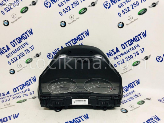 BMW 1 SERİSİ F20 KASA GÖSTERGE PANELİ SÖKME 11-17 9365962