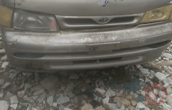 1997 model kia pregrio çıkma ön tampon