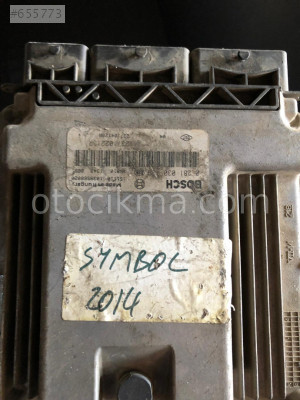 Renault Symbol 2014 Motor beyni hatasız orjinal çıkma