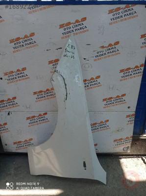 BMW 1 Serisi E87 Sol Ön Çamurluk 2004-2011
