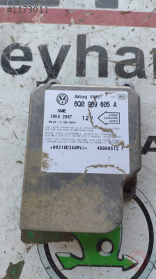 6Q0909605A vw golf bora polo patlamamış airbag beyni