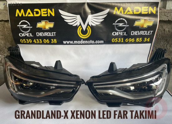 ÇIKMA OPEL GRANDLAND X XENON LED FAR TAKIMI