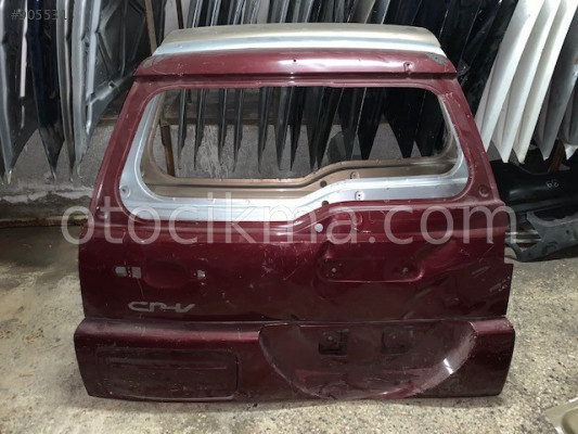 honda crv bagaj kapağı 2002 2007 kırmızı bordo