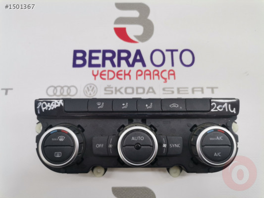 VW PASSAT B7 2010-2015 KLİMA KONTROL PANELİ 3AA907044AF