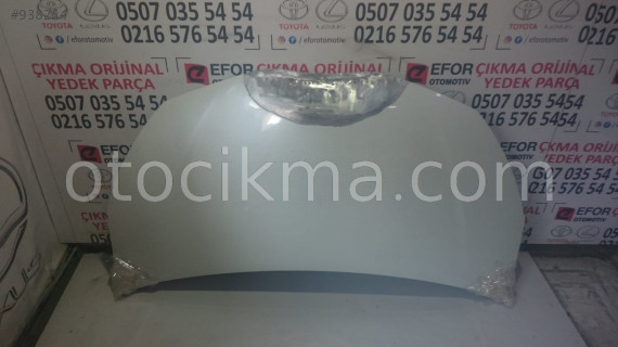 TOYOTA 2012-2019 YARİS ORJİNAL ÇIKMA MOTOR KAPUTU