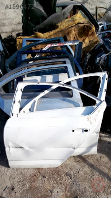 2014-2016 Octavia Sol Arka Kapı Orjinal Çıkma